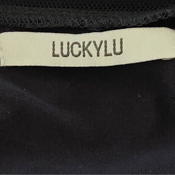 LUCKYLU Milano Little Black Dress Mini - Picture 5 of 6